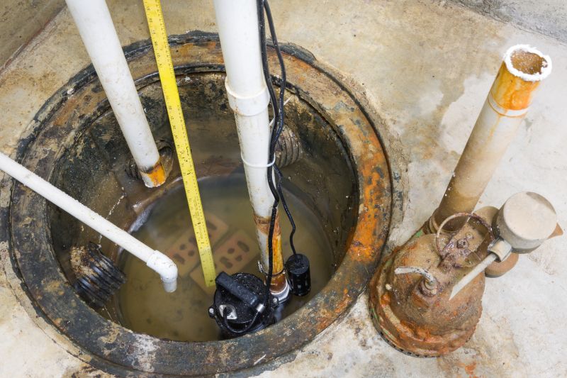 Interior Sump Pump Setup
